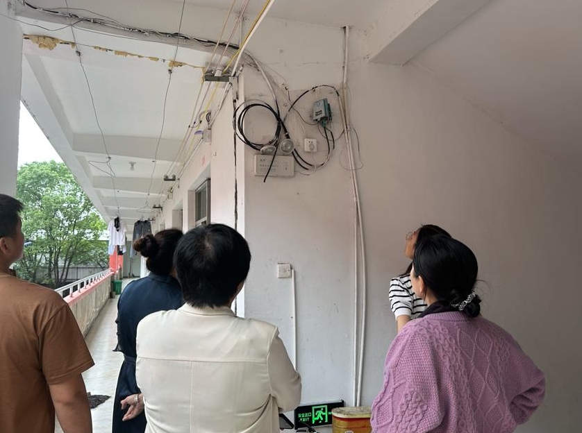鹰潭九龙职业中等专业学校东望教育基地校园安全隐患大排查
