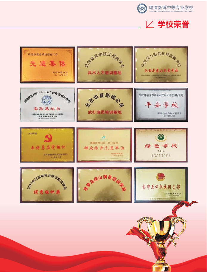 鹰潭新博中等专业学校2026年秋季招生简章